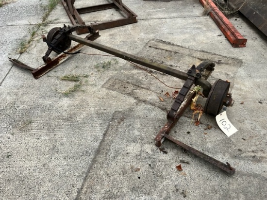 TRAILER AXLE - INTERNATIONAL TD-7E DRESSER DOZER