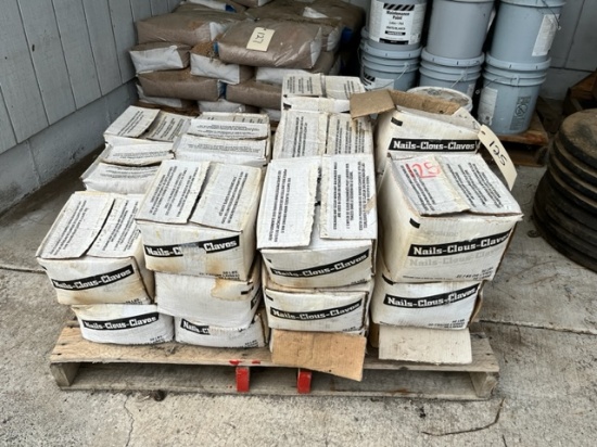 PALLET OF NAILS