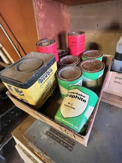 BOX OF GRAPHITE POWDER