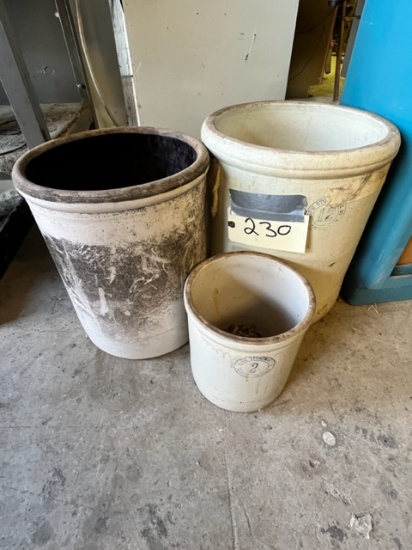 LOT OF (3) CROCKS - PORTLAND OREGON