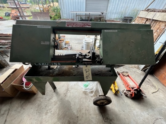CAROLINA INDUSTRIAL BAND SAW HD10 - APPEARS TO BE OPERATIONAL