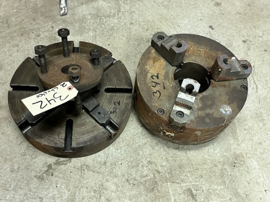 (2) LARGE CHUCKS