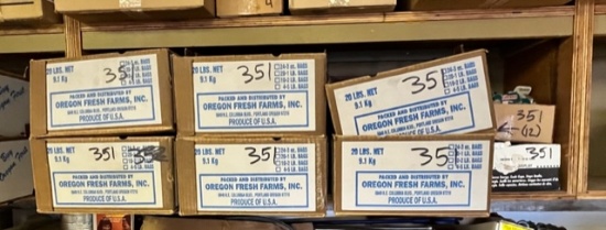 (12) BOXES OF BRASS VALVES - VARIOUS SIZES