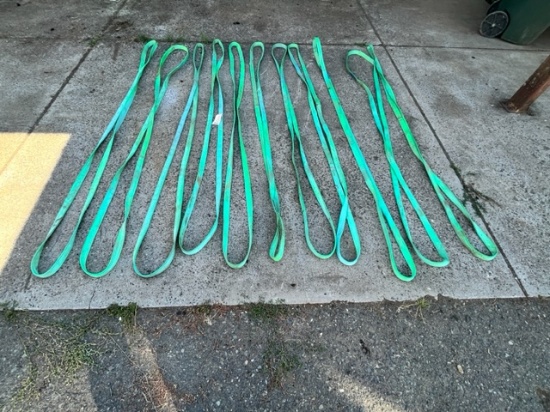 LOT OF NYLON WEBBING LOOPS