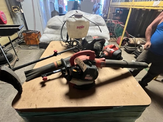 LOT OF (5) YARD TOOLS