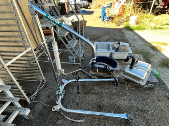 HOYER ROLLING HYDRAULIC HOIST