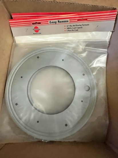 LOT OF (4) LAZY SUSANS - 12" DIAMETER