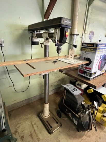 SHOP FOX MODEL W1669 AND W1670 RADIAL DRILL PRESS