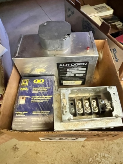 BOX OF ELECTRIC