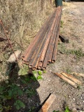 13 STICKS OF 2X2X20 SQUARE TUBING