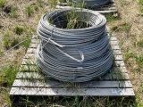 PALLET OF QUARTER INCH ALUMINUM GUIDE WIRE