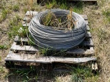 PALLET OF QUARTER INCH ALUMINUM GUIDE WIRE