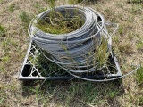 PALLET OF QUARTER INCH ALUMINUM GUIDE WIRE