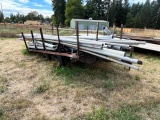 12 FOOT HOMEBUILT TRAILER AND CONTENTS