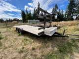 20 FOOT FLATBED TRAILER - TANDEM AXLE