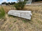 BUNDLE OF 3 INCH BY 122 INCH PLASTIC DRAIN PIPE
