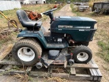 CRAFTSMAN 22.5 HORSEPOWER V TWIN RIDING TRACTOR/MOWER