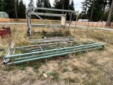LOT OF MISC PALLET RACKING