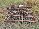 PALLET WITH 2 PIECE HARROW