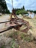VINTAGE 3 POINT 2 BOTTOM PLOW DISC COMBO