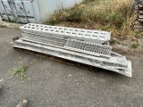 LOT OF ALUMINUM LOADING RAMPS