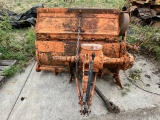 ROTOTILLER ATTATCHMENT WITH SHAFT - 4 FOOT- APPEARS TO BE COMPLETE
