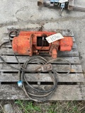 YALE ELECTRIC WINCH WITH PULLEY