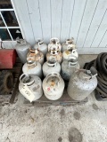 PALLET OF PROPANE TANKS