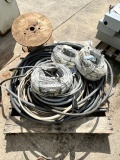 PALLET OF ELECTRICAL WIRE AND CONDUIT