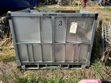 324 GALLON COLLAPSABLE METAL FOOD BIN