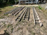LOT OF MISC LADDERS
