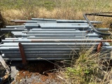 METAL RACK OF GALVANIZED PIPE - VARIOUS LENGHTS