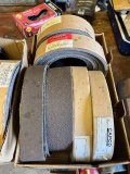BOX OF CAPCO ABRASIVE SANDPAPER BELTS