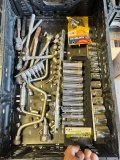 BOX OF SOCKETS AND WRENCHS