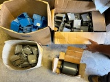 LOT OF VARIOUS NAIL ON SWITCH BOXES