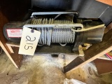 CHICAGO 8000 LB ELECTRIC WINCH WITH FAIRLEAD - CONTROL BOX AND MOUNTING PLATE