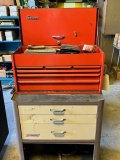 TOP AND BOTTOM TOOL BOX AND CONTENTS