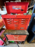 ROLLING TOOL BOX (TOP AND BOTTOM BOX)  AND CONTENTS