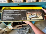 STANLEY CLAMPING MITER BOX WITH SAW - APPEARS UNUSED IN BOX