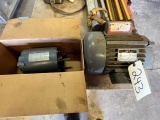(2) ELECTRIC MOTORS - (1) 3/4 HORSEPOWER AC MOTOR - (1) 2 HORSEPOWER JET ELECTRIC