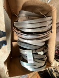 BOX OF VARIOUS UNUSED HORIZONTAL BAND SAW BLADES