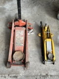 LOT OF (2) HYDRAULIC FLOOR JACK - APPEAR TO BE IN OPERATING CONDITION