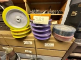 (10) ATEC PITCHING MACHINE WHEELS