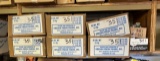 (12) BOXES OF BRASS VALVES - VARIOUS SIZES