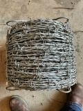 SPOOL OF BARBED WIRE