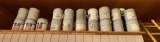 LOT OF (24) 5 GALLON BUCKETS OF EXTERIOR STAIN AND PAINT