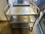 STAINLESS STEEL ROLLING CART