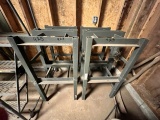 LOT OF METAL STACKING STANDS