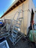 COTTERMAN ROLLING WAREHOUSE LADDER