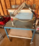 WORK BENCH WITH ATTACHED PNEUMATIC SCREW GUN
